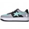 A Bathing Ape Low Grey Black Women Men Sneaker