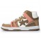A Bathing Ape Sk8 High Brown White Women Men Sneaker
