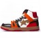 A Bathing Ape Sk8 High Red Brown Black White Women Men Sneaker