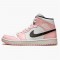 Nike Air Jordan 1 Mid Barely Rose BQ6472 500 For Sale