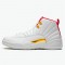 Nike Air Jordan 12 Retro FIBA AJ12 130690 107 WhiteUniversity RedMetallic