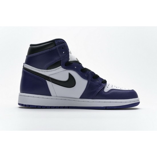 Air Jordan 1 High OG "Court Purple" White Purple 555088-500