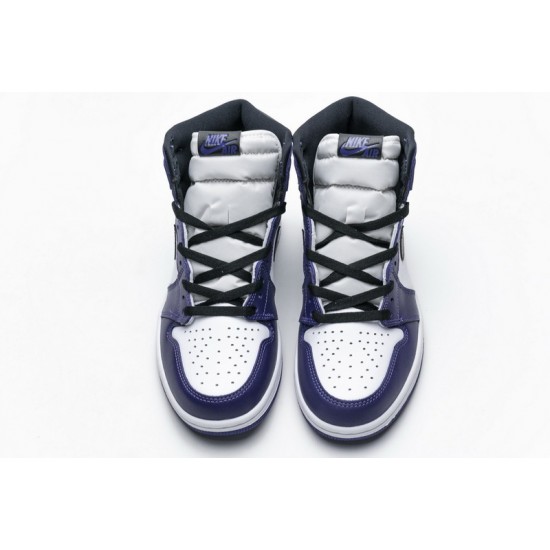 Air Jordan 1 High OG "Court Purple" White Purple 555088-500
