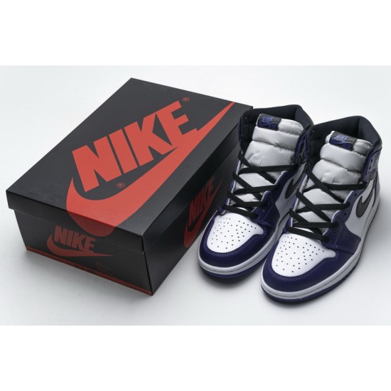 Air Jordan 1 High OG "Court Purple" White Purple 555088-500
