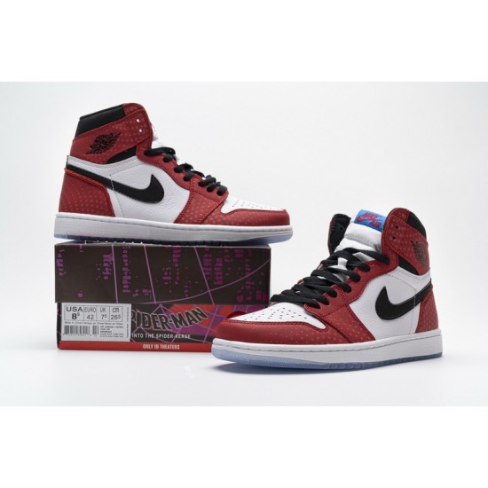 Air Jordan 1 High OG "Origin Story" Red White 555088-602