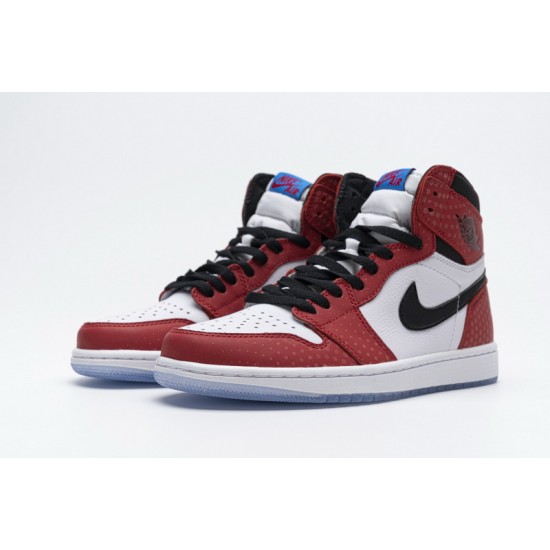 Air Jordan 1 High OG "Origin Story" Red White 555088-602
