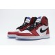Air Jordan 1 High OG "Origin Story" Red White 555088-602