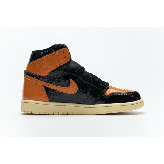 Air Jordan 1 High OG "Shattered Backboard 3.0" Orange Black 555508-028 40-47