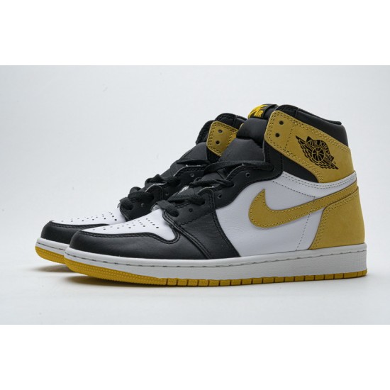 Air Jordan 1 High OG "Yellow Ochre" Yellow Black 555088-109