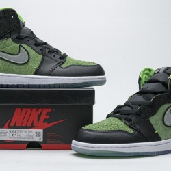 Air Jordan 1 High Zoom "Zen Green" Green Black CK6637-002