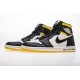 Air Jordan 1 NRG OG High "Not For Resale" Black Yellow 861428-107