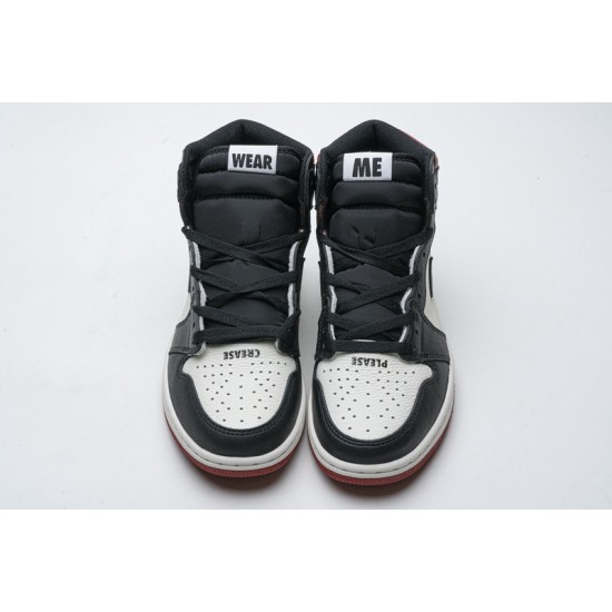 Air Jordan 1 NRG OG High "Not For Resale" Black Yellow 861428-107