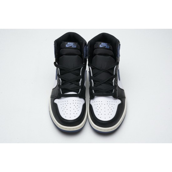 Air Jordan 1 OG Hi Retro "Blue Moon" Blue Black White 555088-115