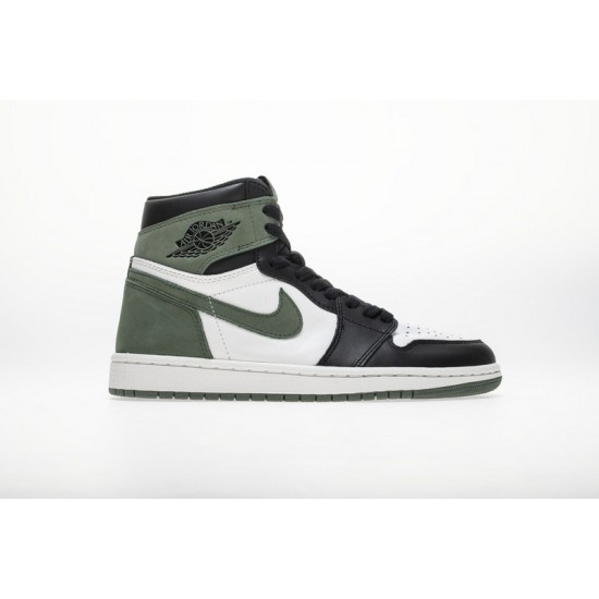 Air Jordan 1 OG Retro High "Clay Green" Green Black 555088-135