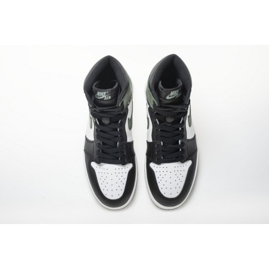 Air Jordan 1 OG Retro High "Clay Green" Green Black 555088-135