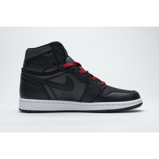 Air Jordan 1 Retro High OG "Black Satin" Gym Red Black Red 555088-060