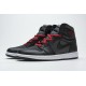 Air Jordan 1 Retro High OG "Black Satin" Gym Red Black Red 555088-060