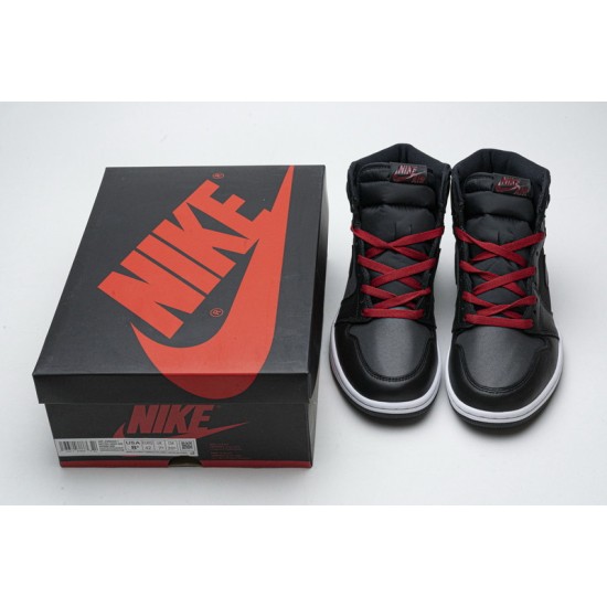 Air Jordan 1 Retro High OG "Black Satin" Gym Red Black Red 555088-060
