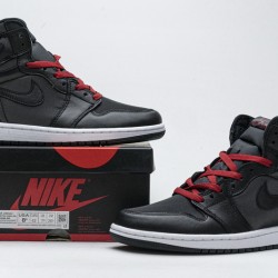 Air Jordan 1 Retro High OG "Black Satin" Gym Red Black Red 555088-060