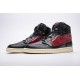 Air Jordan 1 Retro High OG "Defiant Couture" Black Red BQ6682-006