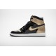 Air Jordan 1 Retro High OG "Gold Toe" Black Gold 861428-007
