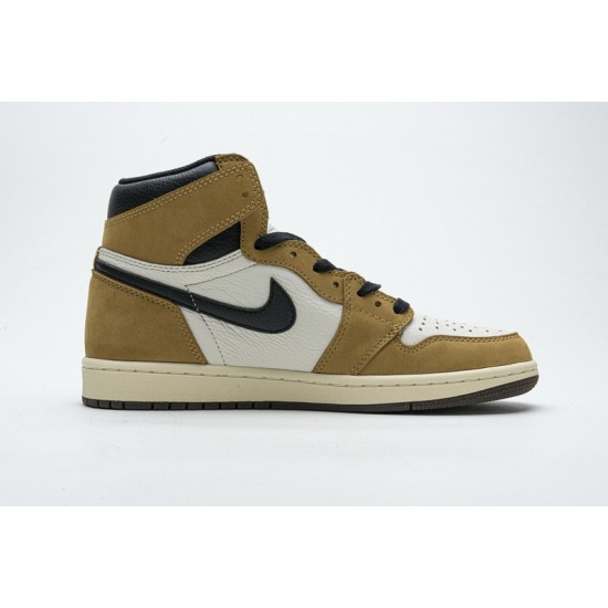 Air Jordan 1 Retro High OG "Rookie of the Year" Wheat White 555088-700