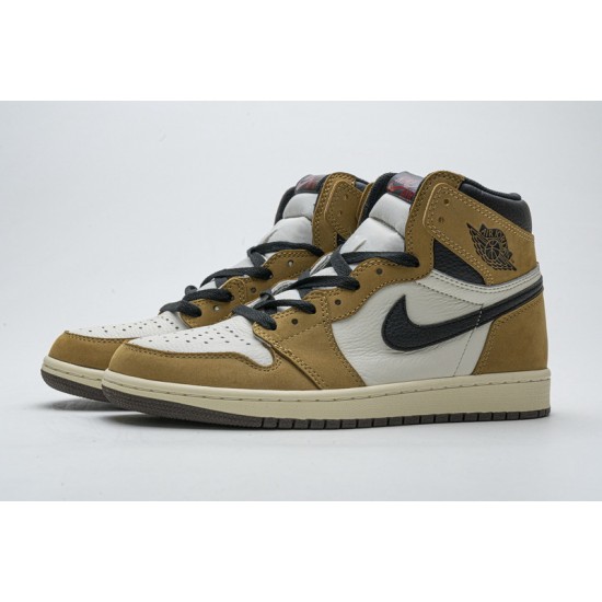 Air Jordan 1 Retro High OG "Rookie of the Year" Wheat White 555088-700