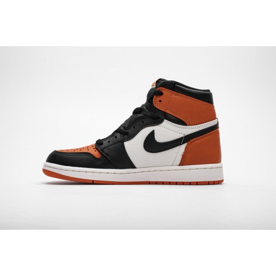 Air Jordan 1 Retro High OG "Shattered Backboard" Orange Black 555088-005