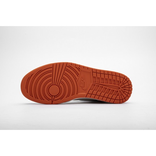 Air Jordan 1 Retro High OG "Shattered Backboard" Orange Black 555088-005