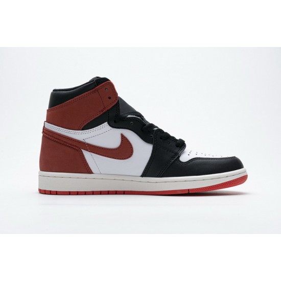 Air Jordan 1 Retro High OG "Track Red" Black Red 555088-112