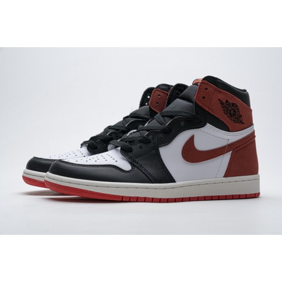 Air Jordan 1 Retro High OG "Track Red" Black Red 555088-112