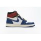 Air Jordan 1 Retro High Union Los Angeles "Blue Toe" Blue White Red BV1300-146