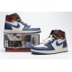 Air Jordan 1 Retro High Union Los Angeles "Blue Toe" Blue White Red BV1300-146