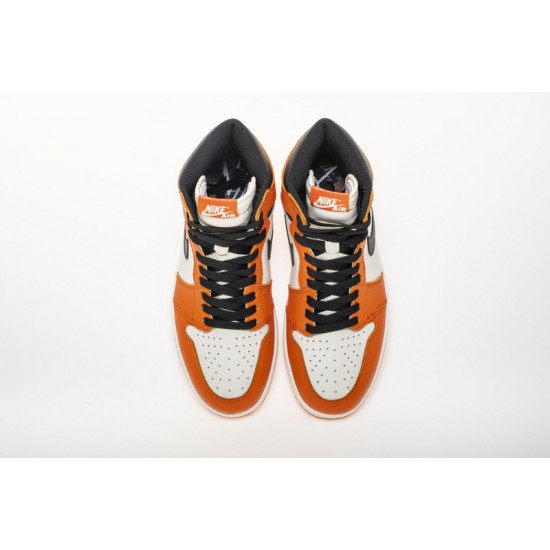 Air Jordan 1 Reverse "Shattered Backboard" Orange White 555088-113