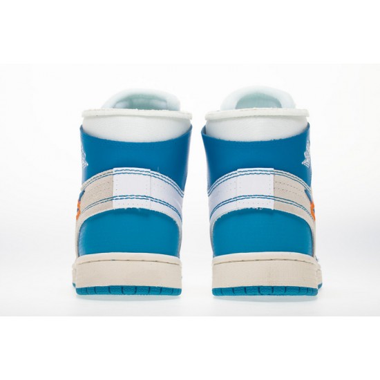Off White x Air Jordan 1 "UNC" Blue White AQ0818-148