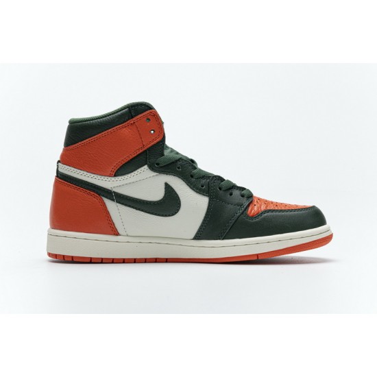 SoleFly x Air Jordan 1 High OG "Art Basel" Green Orange White AV3905-138 40.5-47