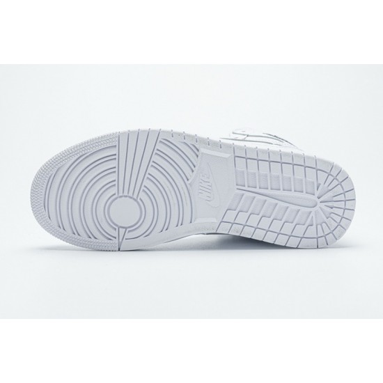 Air Jordan 1 High All White 555088-111 36-45