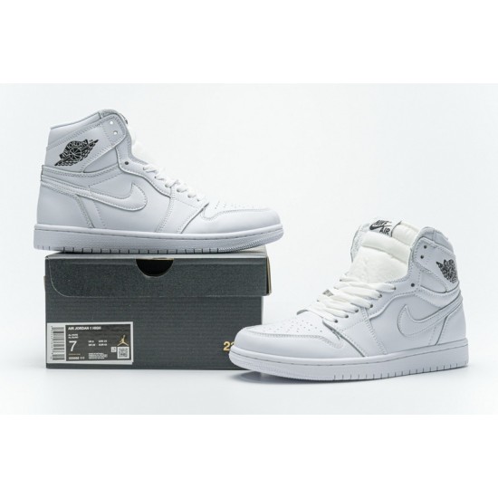 Air Jordan 1 High All White 555088-111 36-45