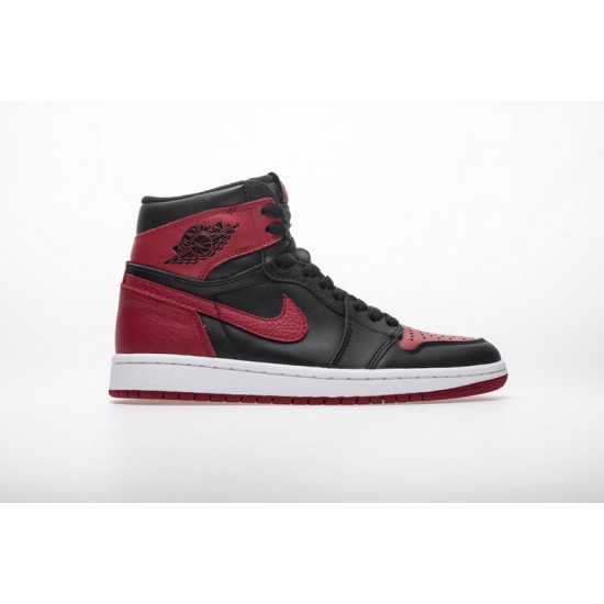 Air Jordan 1 High "Banned" Red Black 555088-001