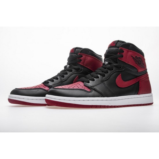 Air Jordan 1 High "Banned" Red Black 555088-001