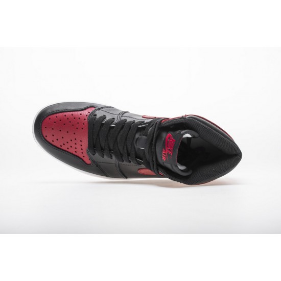 Air Jordan 1 High "Banned" Red Black 555088-001