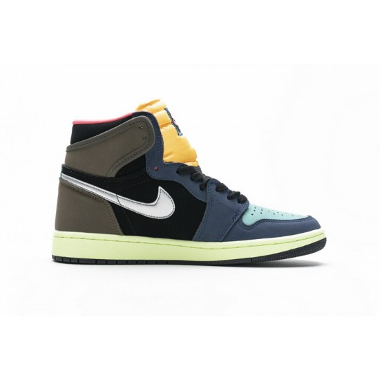 Air Jordan 1 High OG "Bio Hack" Black Blue 555088-201