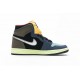 Air Jordan 1 High OG "Bio Hack" Black Blue 555088-201