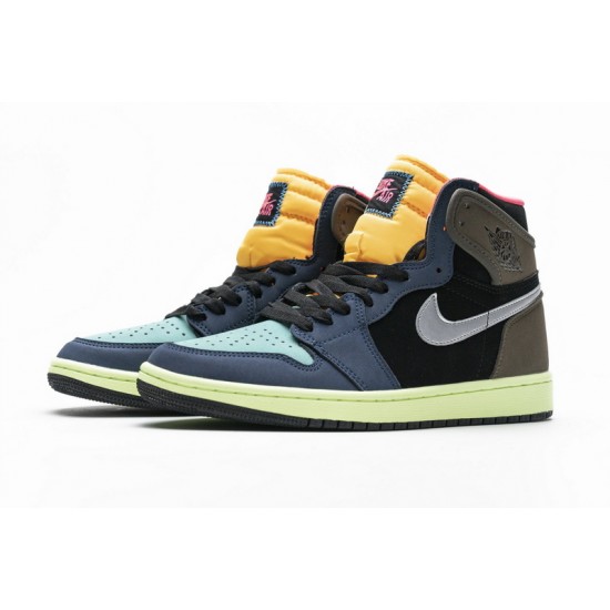 Air Jordan 1 High OG "Bio Hack" Black Blue 555088-201
