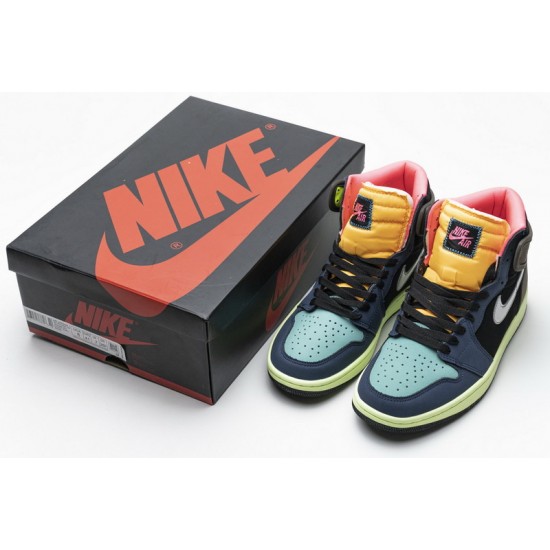 Air Jordan 1 High OG "Bio Hack" Black Blue 555088-201