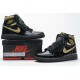 Air Jordan 1 High OG Patent "Black Metallic Gold" Black Gold 555088-032