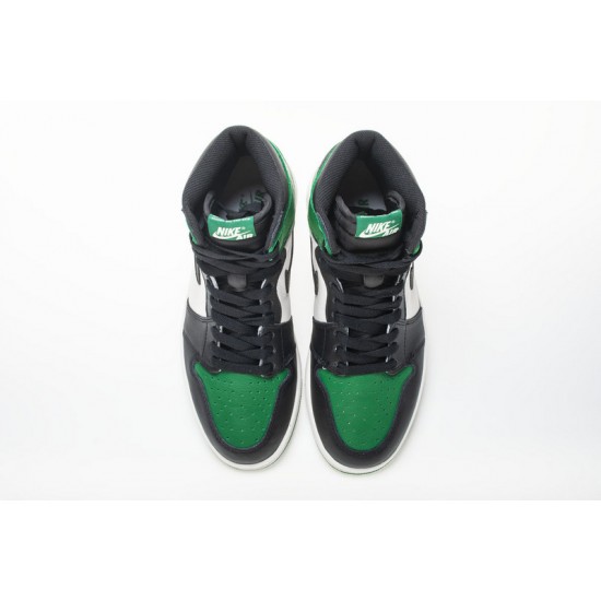 Air Jordan 1 High OG "Pine Green" Black Green 555088-302