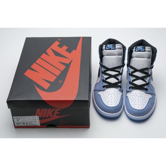 Air Jordan 1 High OG "University Blue" Blue White 555088-134