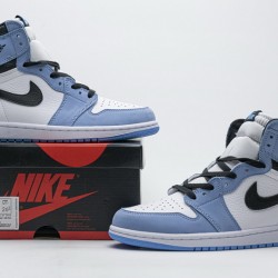 Air Jordan 1 High OG "University Blue" Blue White 555088-134