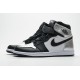 Air Jordan 1 High "Silver Toe" Black Silver CD0461-001